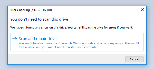 windows free pen drive repair software
