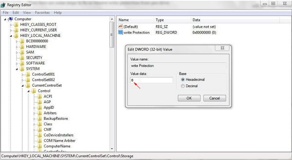 remove write protection from internal/external hard drive usb or sd card