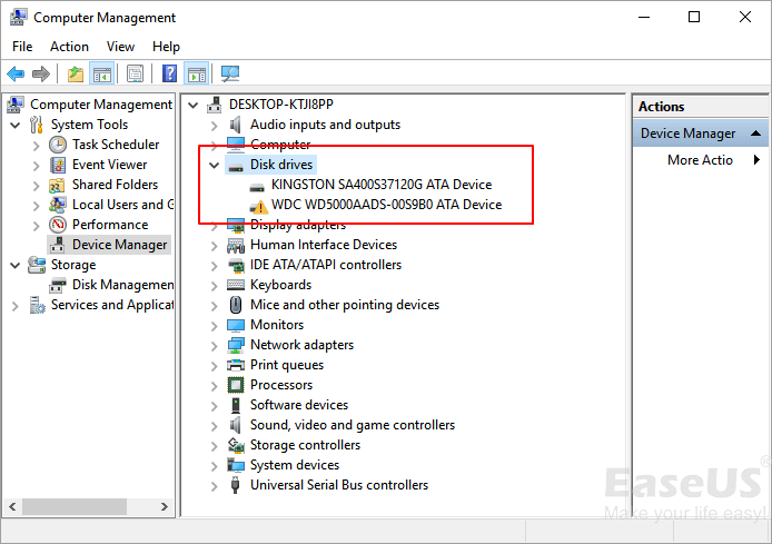 check second hard drive driver state in device manager.