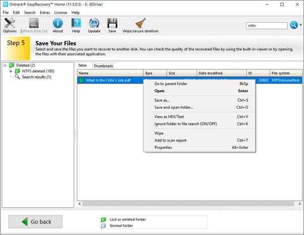 hard drive recovery software on track