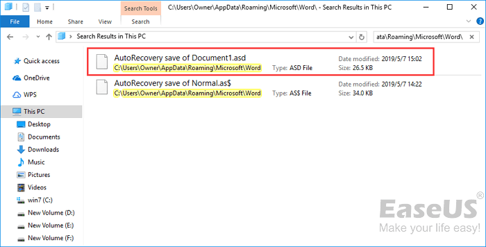unable to open asd file in word