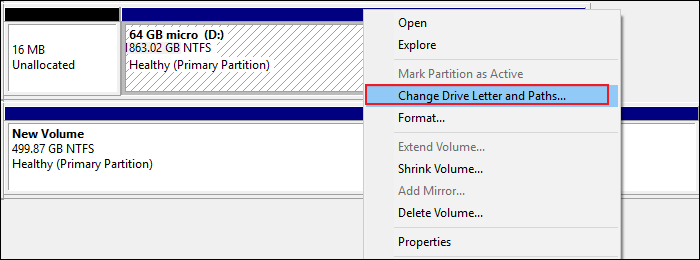 change drive letter on seagate external hard drive