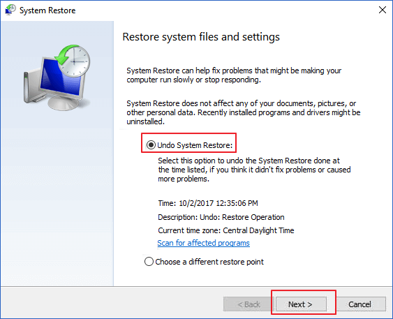Membatalkan System Restore Di Windows 10 8 7 Xp Tanpa Kehilangan Data 100 Aman Easeus Membatalkan System Restore Di Windows 10 8 7 Xp Tanpa Kehilangan Data 100 Aman Easeus