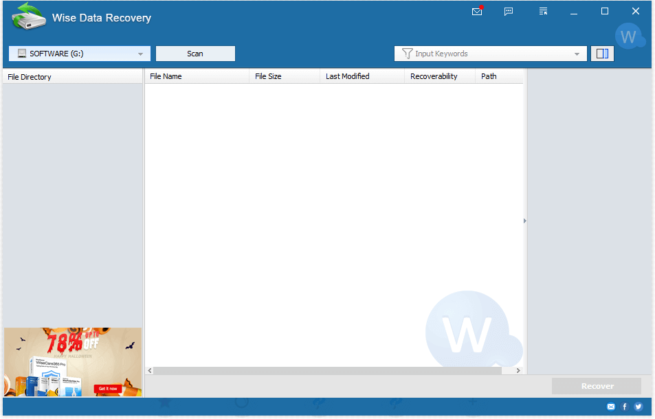 image of wise data recovery